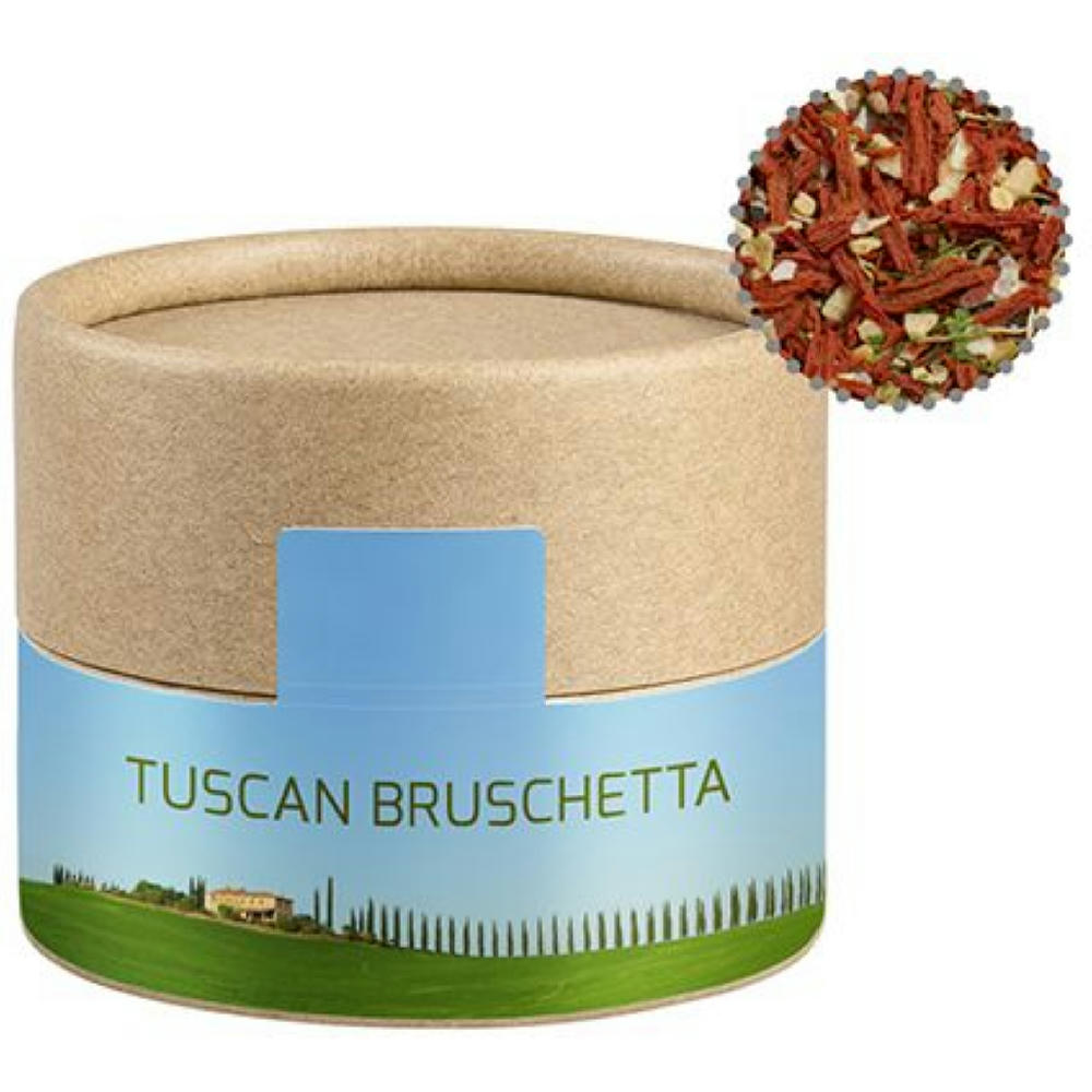 Gewürzmischung Toskanische Bruchetta, ca. 28g, Kraftpapierdose Mini