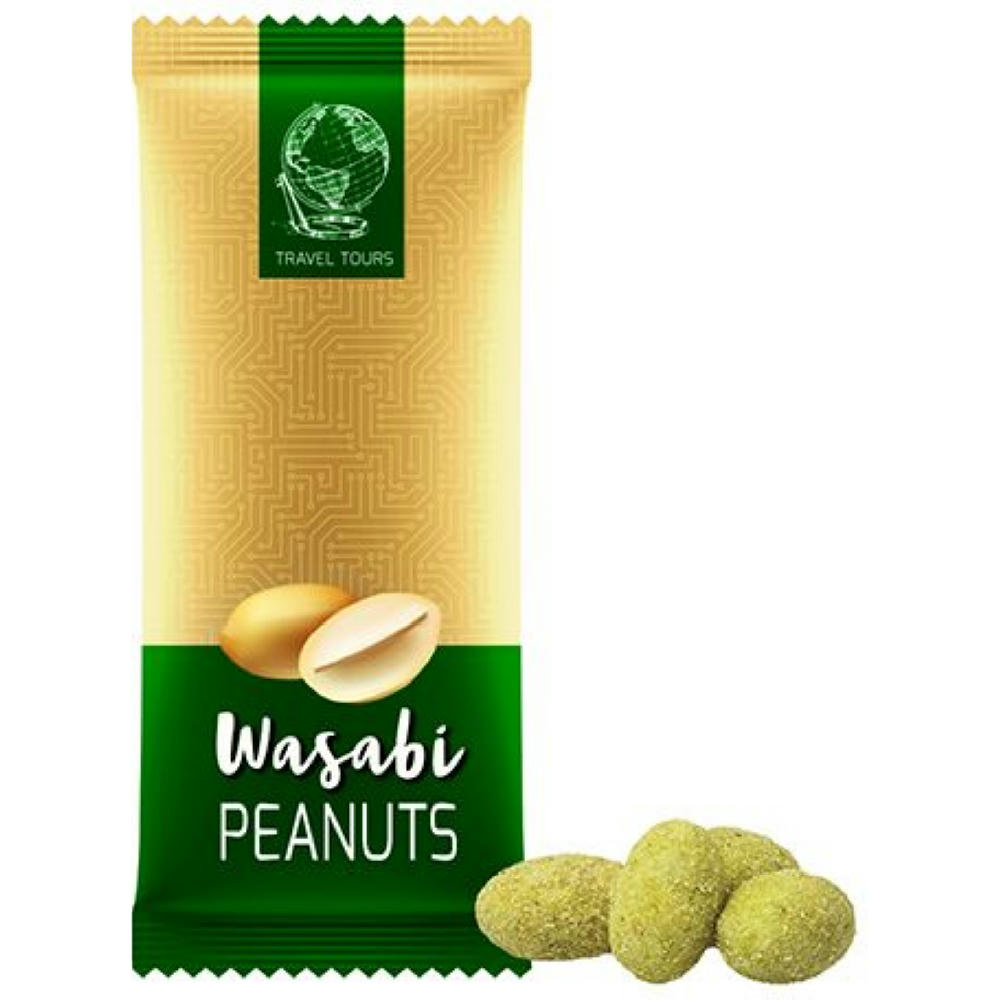 Erdnüsse Wasabi, ca. 40g, Midi-XL-Tüte