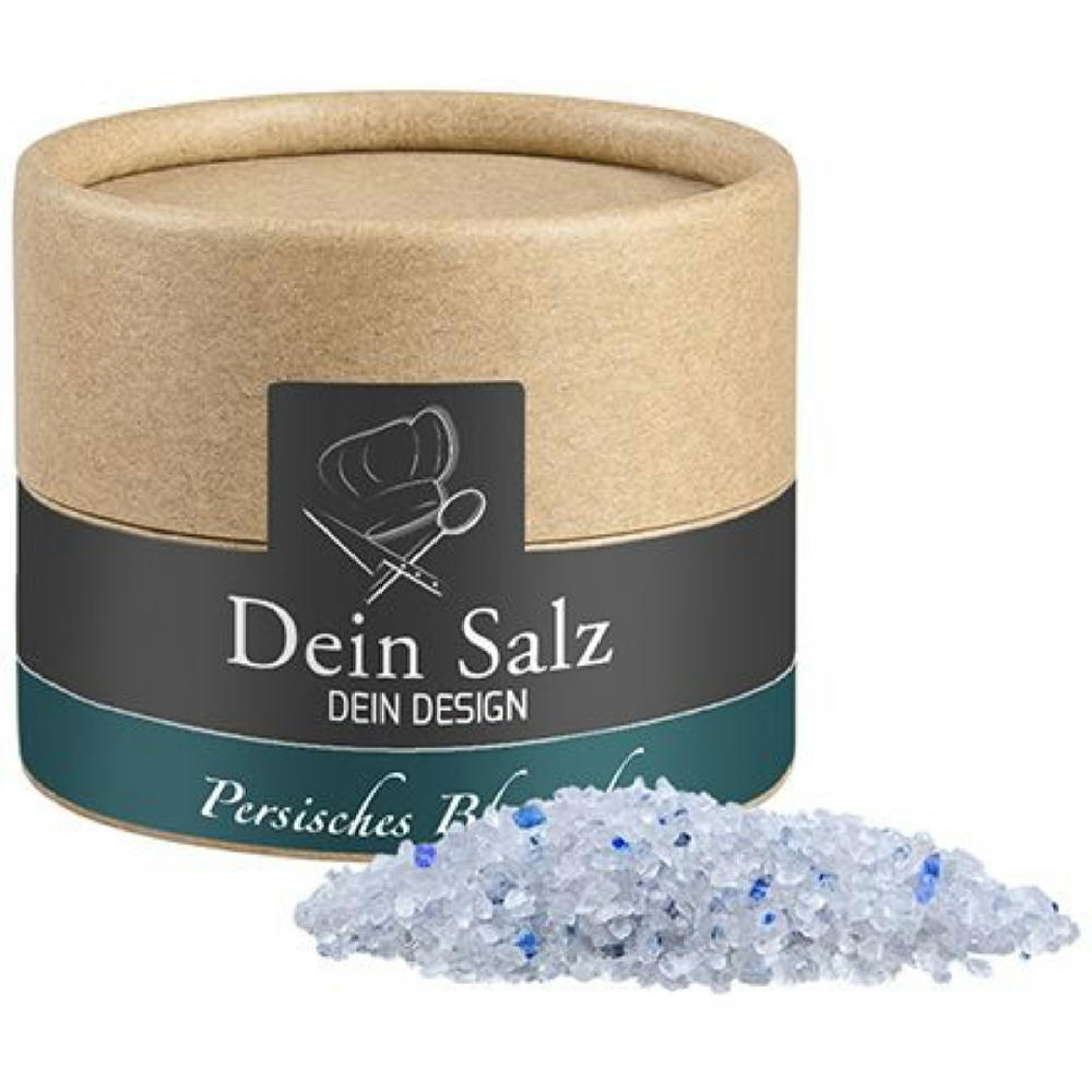 Persisches blaues Saphirsalz, ca. 55g, Kraftpapierdose Mini