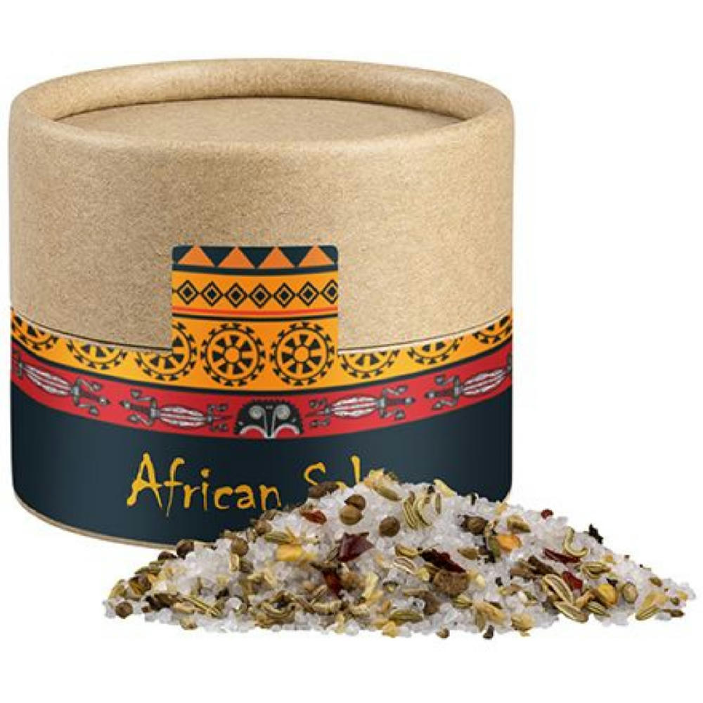 Afrikanisches Salz, ca. 50g, Kraftpapierdose Mini