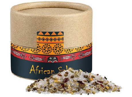 Afrikanisches Salz, ca. 50g, Kraftpapierdose Mini