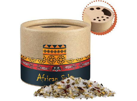 Afrikanisches Salz, ca. 50g, Kraftpapierstreuer Mini