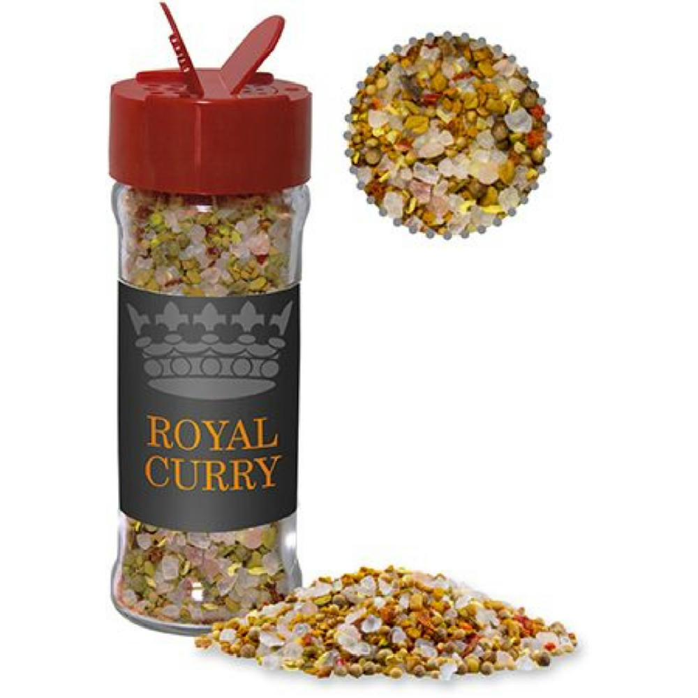 Royal Curry, ca. 60g, Glas mit Streuaufsatz