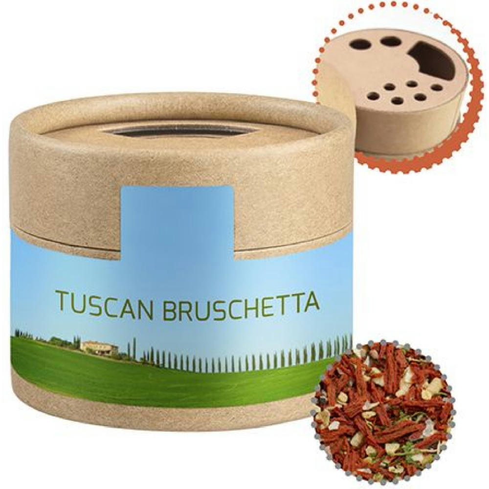 Gewürzmischung Toskanische Bruchetta, ca. 28g, Kraftpapierstreuer Mini