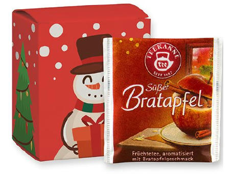 Beuteltee Bratapfel, 5 Stück, 12,5g, Faltschachtel