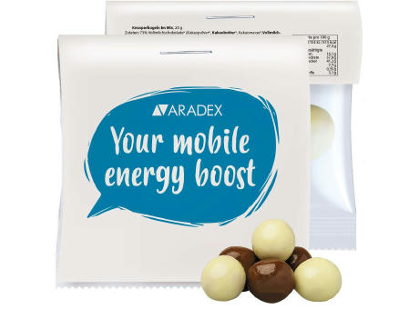 Knusperkugeln-Mix, ca. 20g, Express Maxi-Tüte mit Werbereiter