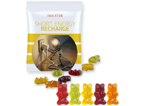 Gummibärchen ohne Gelatine, ca. 10g, Mini-Tüte