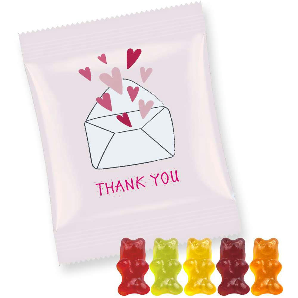 Gummibärchen ohne Gelatine, ca. 15g, Midi-Tüte