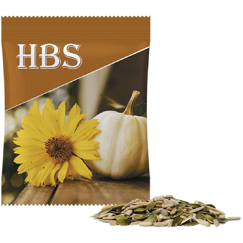 Kürbis und Sonnenblumenkerne, ca. 15g, Midi-Tüte