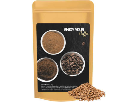 Instant Kaffee, ca. 20g, Standbeutel Mini