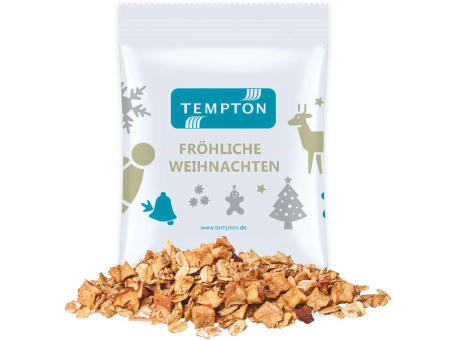 Crunchy Weihnachtsmüsli Apfel-Zimt, ca. 60g, Maxi-Tüte