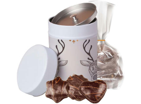 Schoko-LebkuchenMix, ca. 100g, Beutel in Metalldose Maxi