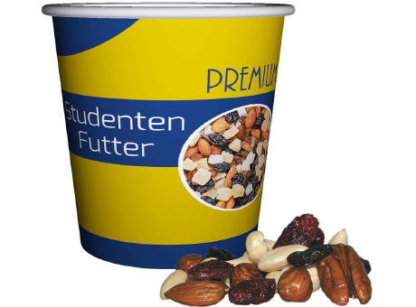 Premium Studentenfutter, ca. 40g, Snackbecher Mini