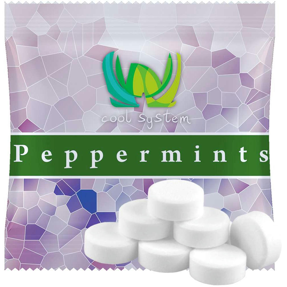 Pfefferminz Drops, ca. 5g, Mini-Tüte