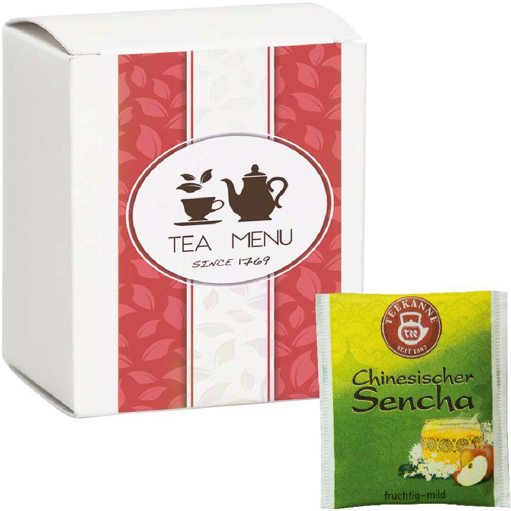 Beuteltee Chinesischer Sencha, 10 Stück, 17,5g, Faltschachtel