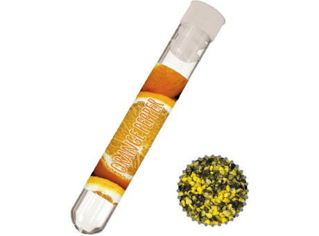 Gewürzmischung Orangen-Pfeffer, ca. 6g, Reagenzglas