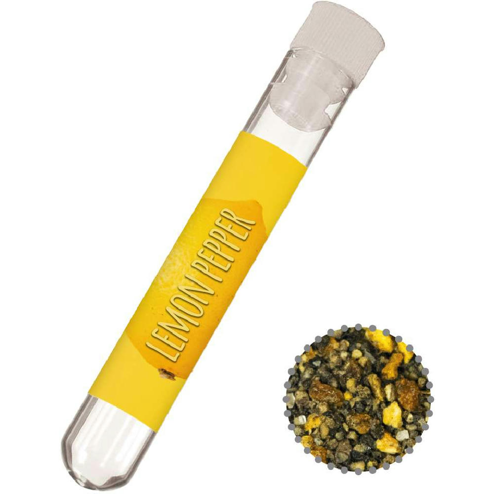 Gewürzmischung Zitronen-Pfeffer, ca. 6g, Reagenzglas