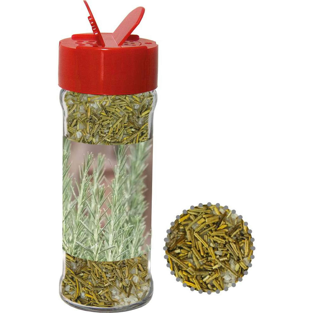 Gewürzmischung Rosmarin-Salz, ca. 65g, Glas mit Streuaufsatz