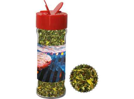 Gewürzmischung Kräuter-Steakgewürz, ca. 30g, Glas mit Streuaufsatz