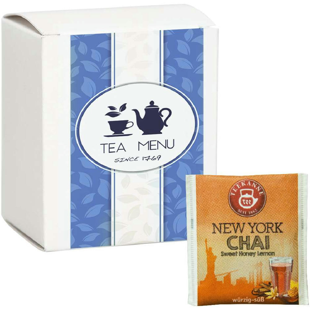 Beuteltee New York Chai, 10 Stück, 17,5g, Faltschachtel
