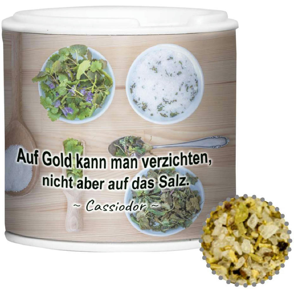 Gewürzmischung Kräutersalz, ca. 30g, Gewürzpappstreuer