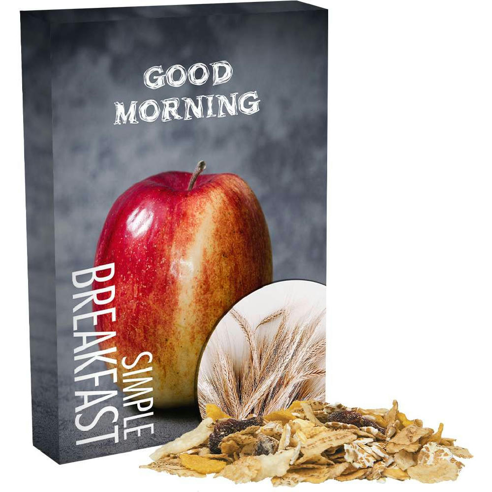 Müsli Apfel-Cranberry, ca. 60g, Faltschachtel