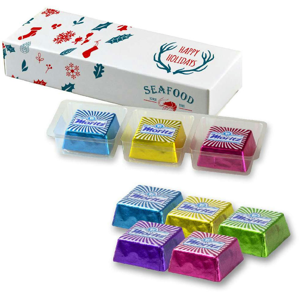 Schoko Eiskonfekt, ca. 33g, Faltschachtel