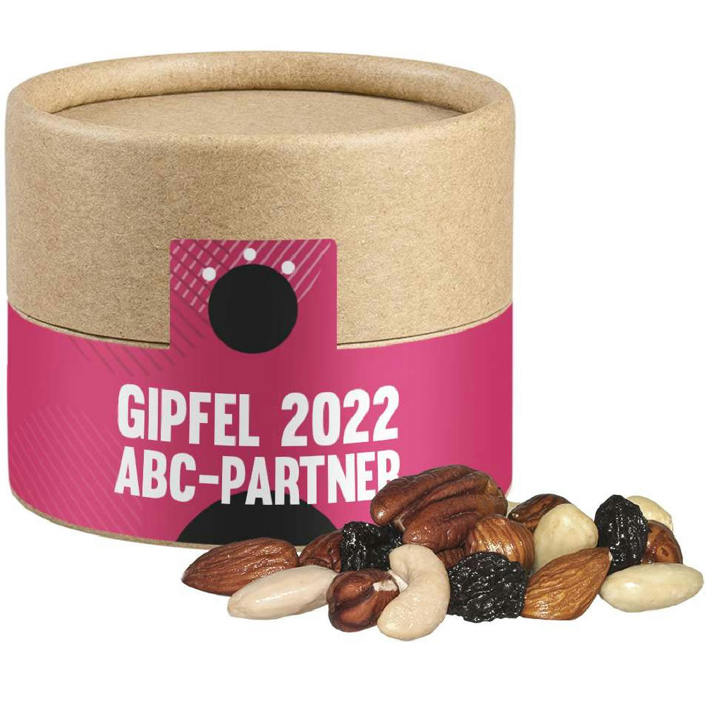 Studentenfutter, ca. 40g, Kraftpapierdose Mini