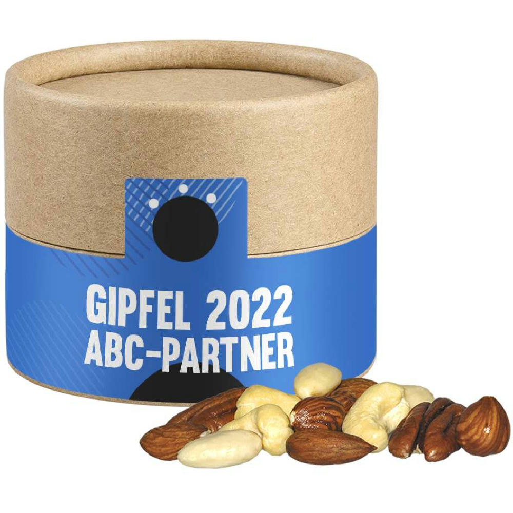 NusskernMix, ca. 40g, Kraftpapierdose Mini