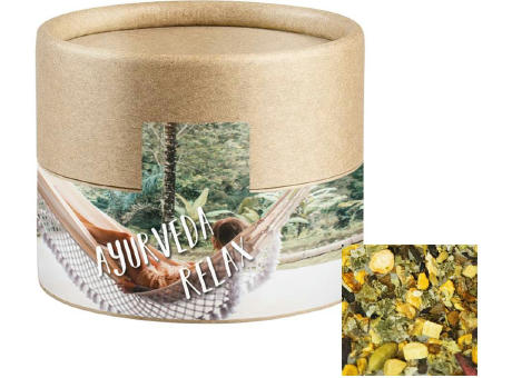Ayurveda Relax-Tee, ca. 18g, Kraftpapierdose Mini