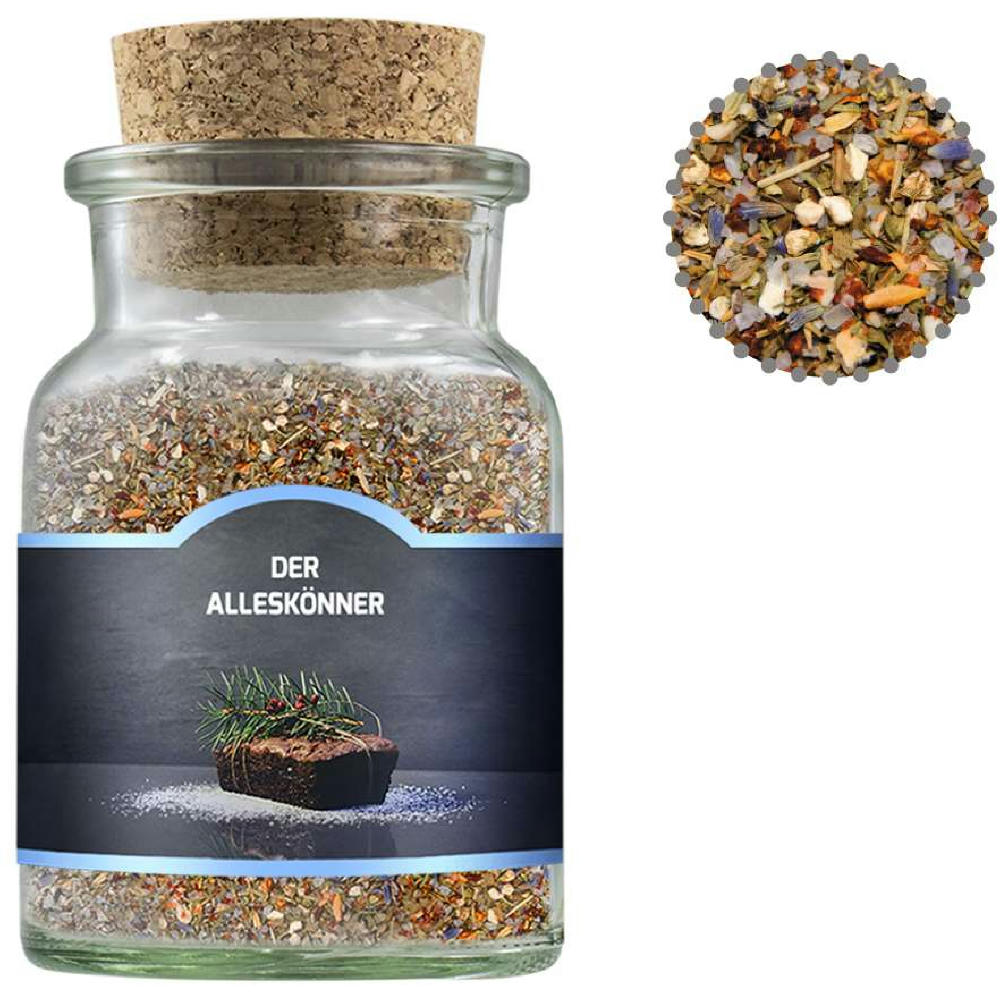Gewürzmischung Alleskönner, ca. 75g, Korkenglas