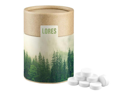 Pfefferminz Drops, ca. 80g, Kraftpapierdose Midi
