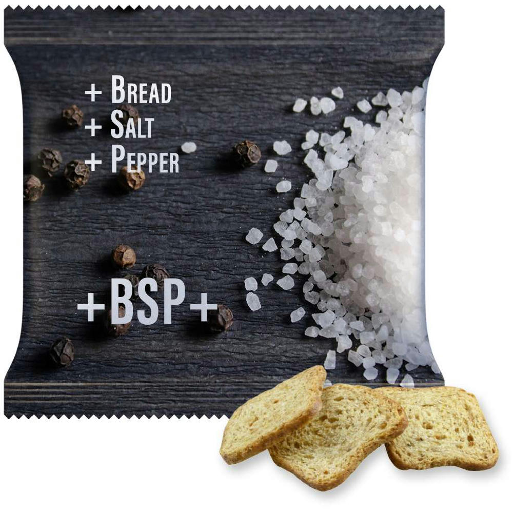 Brot Chips Salz und Pfeffer, ca. 20g, Maxi-XL-Tüte