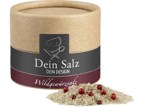 Wildgewürzsalz, ca. 45g, Kraftpapierdose Mini