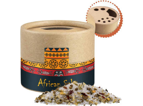 Afrikanisches Salz, ca. 50g, Kraftpapierstreuer Mini