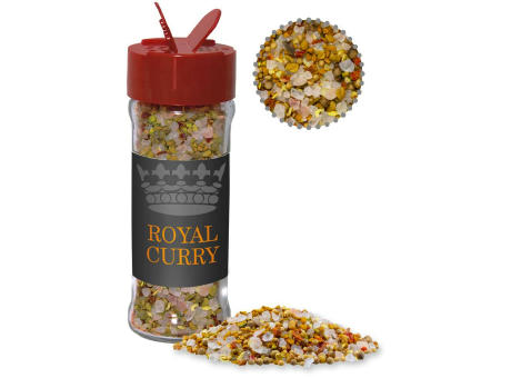 Royal Curry, ca. 60g, Glas mit Streuaufsatz