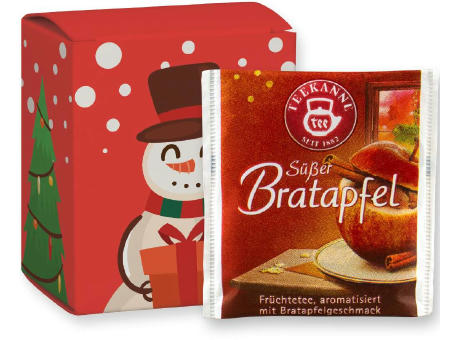 Beuteltee Bratapfel, 5 Stück, 12,5g, Faltschachtel