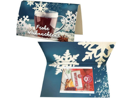 Beuteltee Winterpunsch, 2,25g, Werbekarte A6 gefaltet