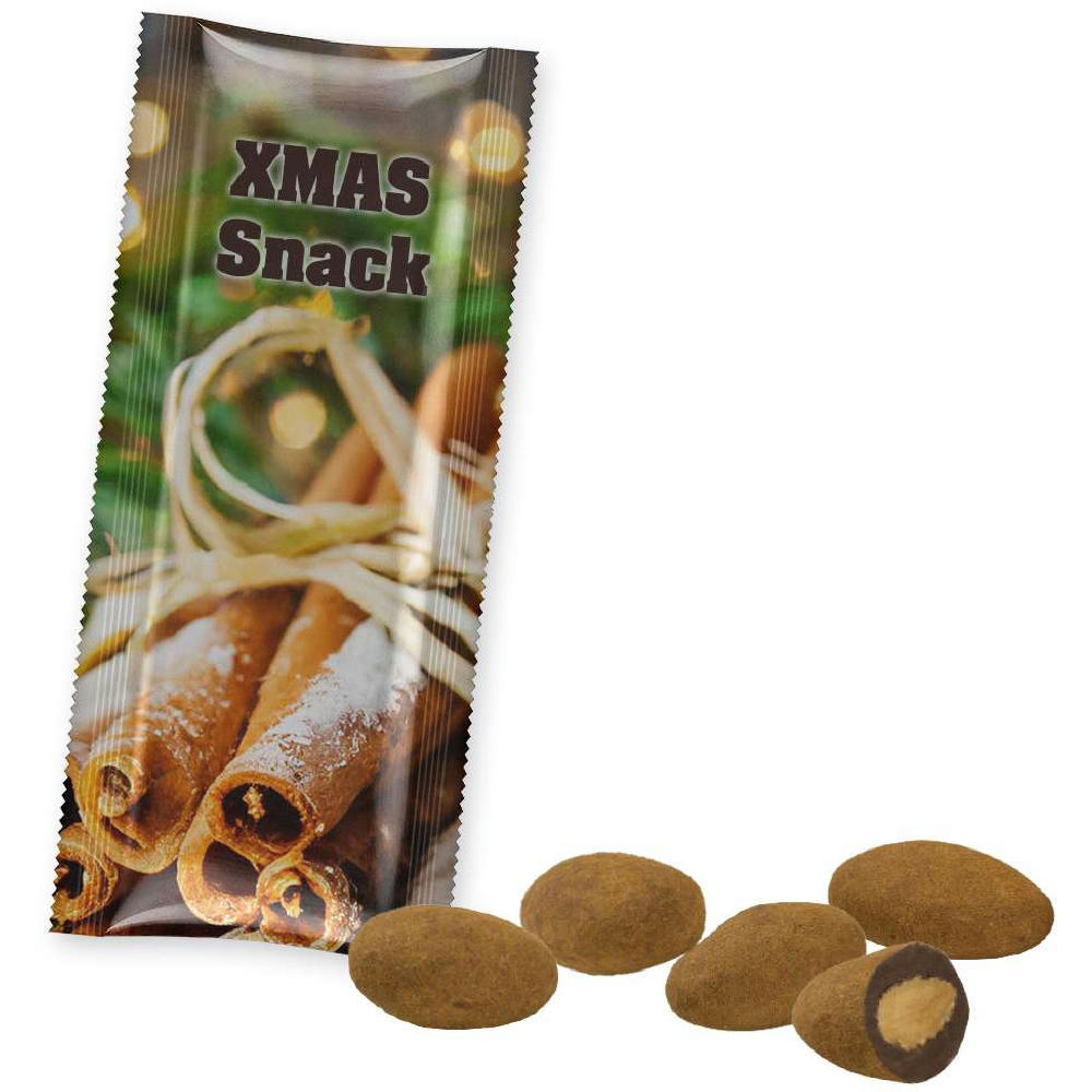 Schokomandeln mit Zimt, ca. 25g, Snack Stick