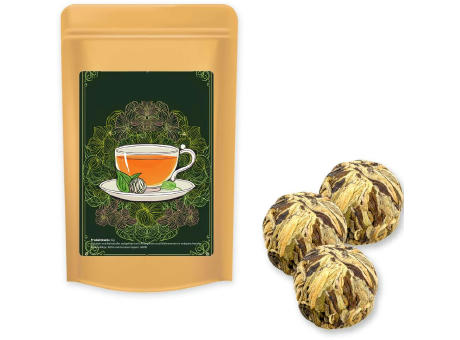 Grüner Tee China Royal-Rose, ca. 20g, Standbeutel Midi