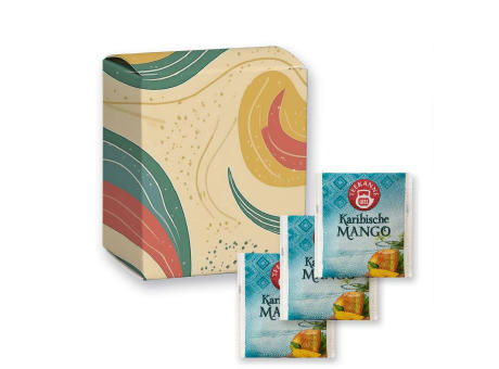 Beuteltee Karibische Mango, 5 Stück, 12,5g, Faltschachtel