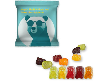 Gummibärchen ohne Gelatine, ca. 10g, Mini-Tüte