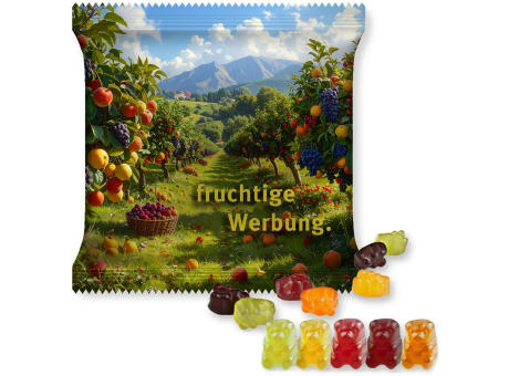Gummibärchen ohne Gelatine, ca. 30g, Maxi-Tüte