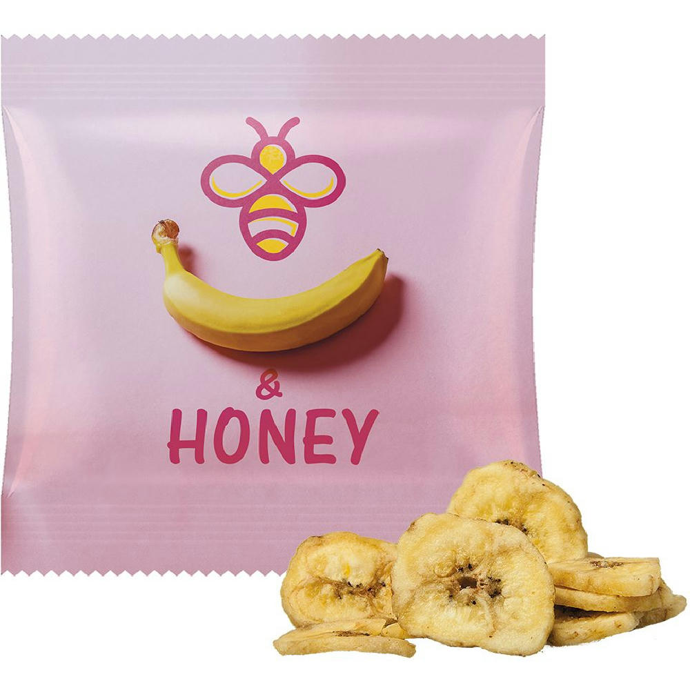 Bananenchips, ca. 20g, Maxi-Tüte