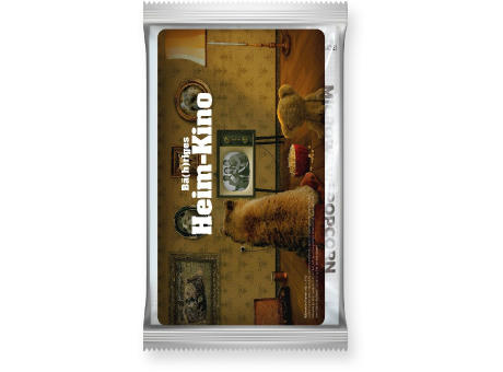 Mikrowellen Popcorn süß, ca. 100g, transparente Folie