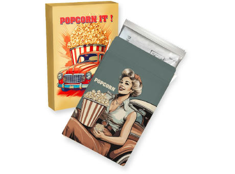 Mikrowellen Popcorn süß, ca. 100g, Faltschachtel