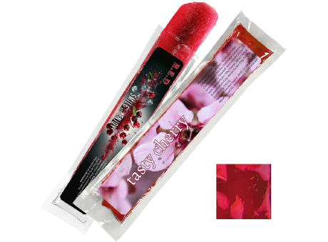 Wassereis Kirsche (rot), 40 ml, Express Schlauchtüte mit Etikett