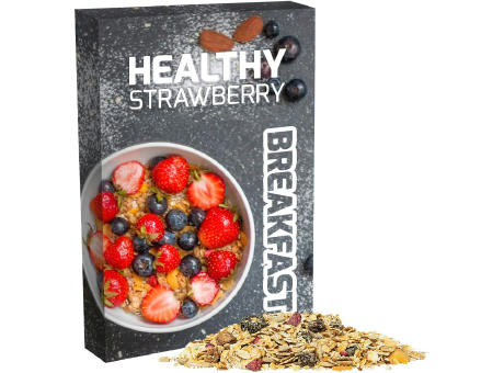 Müsli Erdbeerchen, ca. 50g, Faltschachtel