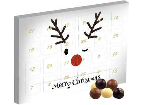 Knusperkugeln-Mix, ca. 50g, Adventskalender Mini