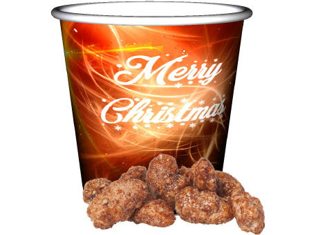 Feuergebrannte Mandeln, ca. 40g, Snackbecher Mini